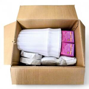 Set of 2 Wireless Remote Wall Sconces Battery Operated Brass Fabric Shade NEW